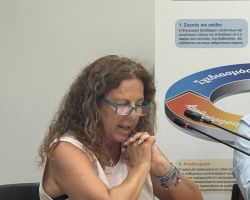 Head of Promotion and Communication dept Ms Dede Dimitra